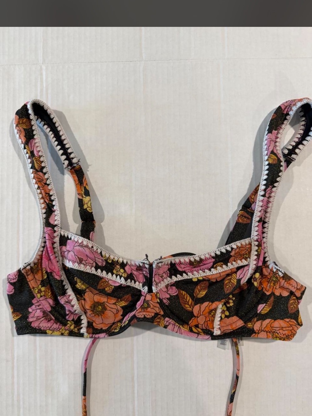 Victoria’s Secret Floral Underwire Bikini Top